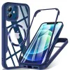 Калъф за iPhone 12 + калъф - ColorVerse 360 ​​MagSafe MagSafe Series - син