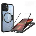Калъф за iPhone 13 Pro + Протектор - ColorVerse 360 ​​MagSafe MagSafe Series - черен