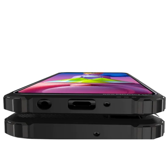 Калъф за Samsung Galaxy M51 - Hybrid Armor - Techsuit - Черен