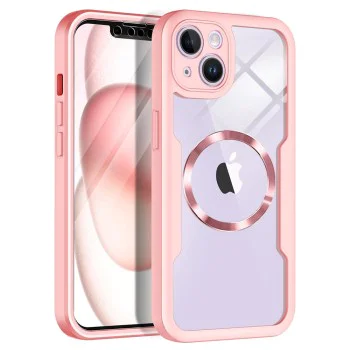 Калъф за iPhone 13 + калъф - ColorVerse 360 ​​MagSafe MagSafe Series - розов
