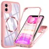 Калъф за iPhone 11 + калъф - ColorVerse 360 ​​MagSafe MagSafe Series - розов