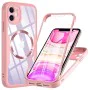 Калъф за iPhone 11 + калъф - ColorVerse 360 ​​MagSafe MagSafe Series - розов