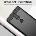 Калъф за Nokia 2.4 - Carbon Silicone - Черен