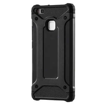 Калъф за Huawei P9 Lite / G9 Lite - Techsuit - Hybrid Armor - Черен