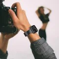 Калъф за Apple Watch 4 / 5 / 6 / SE (44 мм) + калъф - Defense360 Pro - черен