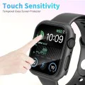 Калъф за Apple Watch 4 / 5 / 6 / SE (44 мм) + калъф - Defense360 Pro - черен