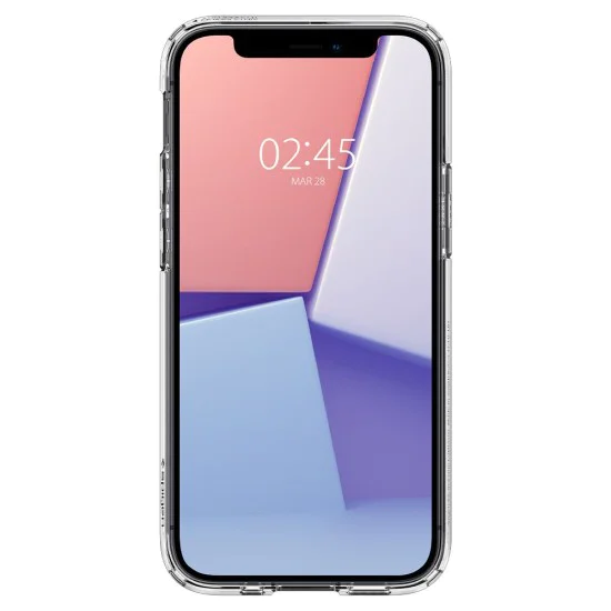 Калъф за iPhone 12 / iPhone 12 Pro - Spigen - Ultra Hybrid - Crystal Clear