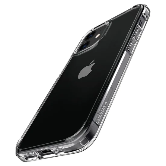 Калъф за iPhone 12 / iPhone 12 Pro - Spigen - Ultra Hybrid - Crystal Clear