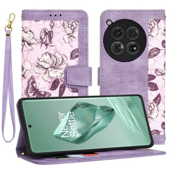Калъф за OnePlus 12 - FlipCraft - Mysterious Purple