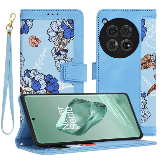 Калъф за OnePlus 12 - FlipCraft - Vibrant Blue