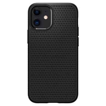 Калъф за iPhone 12 / iPhone 12 Pro - Spigen Liquid Air - Matte Black