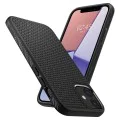 Калъф за iPhone 12 / iPhone 12 Pro - Spigen Liquid Air - Matte Black