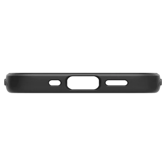 Калъф за iPhone 12 / iPhone 12 Pro - Spigen Liquid Air - Matte Black