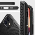 Калъф за iPhone 12 / iPhone 12 Pro - Spigen Liquid Air - Matte Black