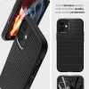 Калъф за iPhone 12 / iPhone 12 Pro - Spigen Liquid Air - Matte Black
