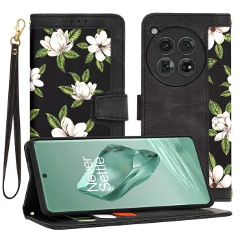 Калъф за OnePlus 12 - FlipCraft - Flowers of the Dawn