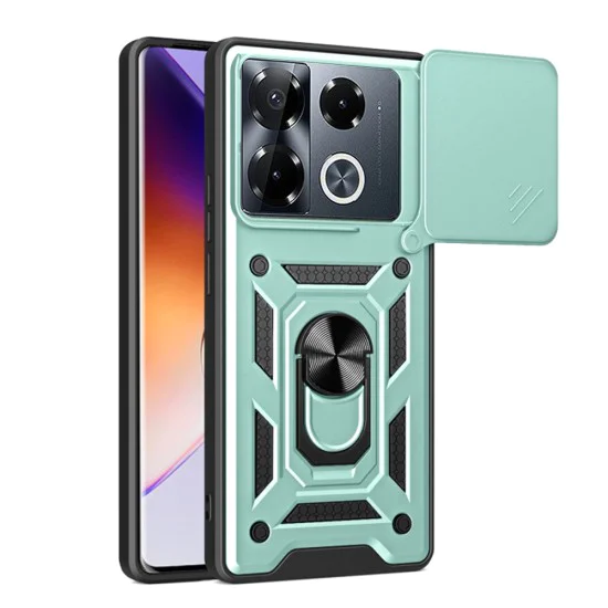 Калъф за Infinix Note 40 Pro+ - CamShield Series - зелен
