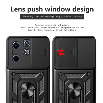 Калъф за Infinix Hot 40i / Smart 8 - CamShield Series - зелен