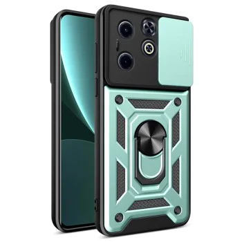 Калъф за Infinix Hot 40i / Smart 8 - CamShield Series - зелен