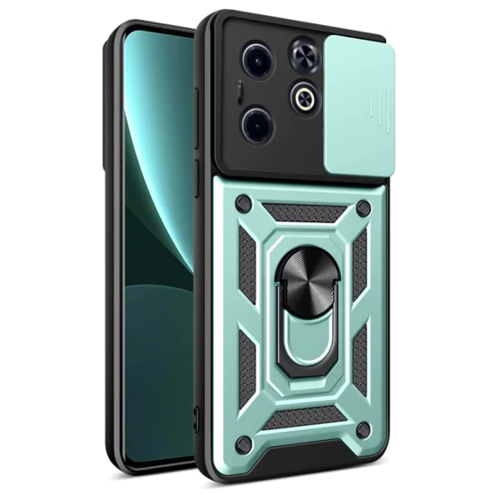 Калъф за Infinix Hot 40i / Smart 8 - CamShield Series - зелен