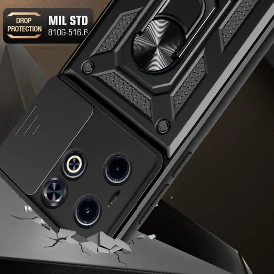 Калъф за Infinix Hot 40i / Smart 8 - CamShield Series - зелен