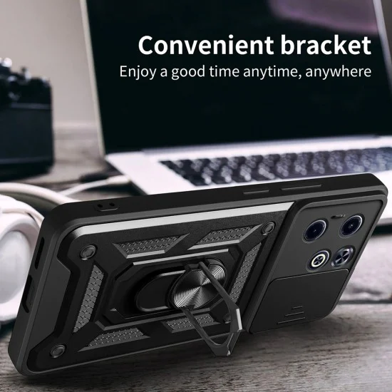 Калъф за Infinix Hot 40i / Smart 8 - CamShield Series - зелен