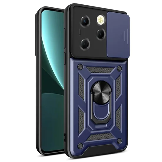 Калъф за Infinix Hot 40 / 40 Pro / Tecno Spark 20 Pro - CamShield Series - син