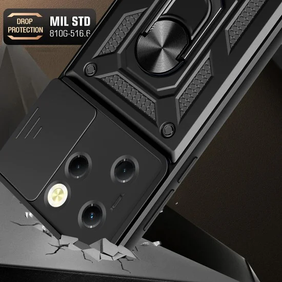 Протектор за Infinix Hot 40 / 40 Pro / Tecno Spark 20 Pro - серия CamShield - зелен