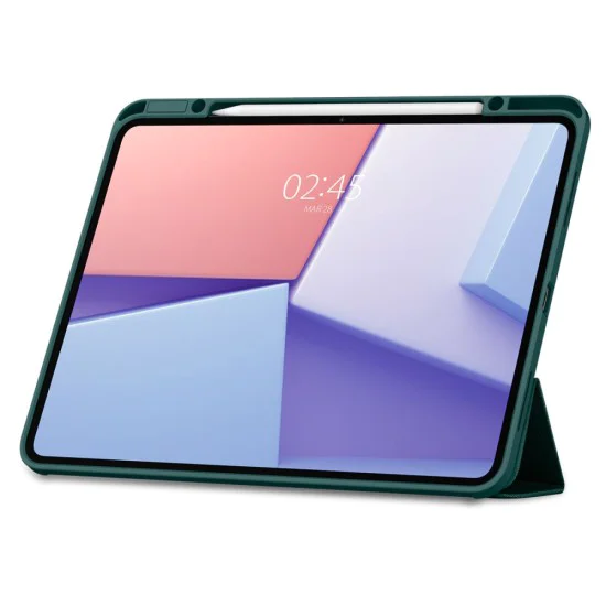 Калъф за iPad Pro 13 (2024) - Spigen Urban Fit - Midnight Green