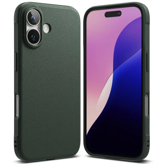 Калъф за iPhone 16 - Ringke Onyx - Dark Green