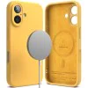 Калъф за iPhone 16 Plus - Ringke Silicone Magnetic MagSafe - Жълт