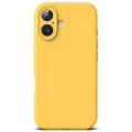 Калъф за iPhone 16 Plus - Ringke Silicone Magnetic MagSafe - Жълт