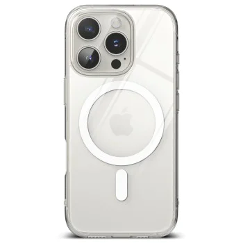 Калъф за iPhone 16 Pro - Ringke Fusion MagSafe - Прозрачен