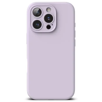 Калъф за iPhone 16 Pro - Ringke Silicone Magnetic MagSafe - Лавандула