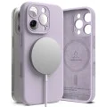 Калъф за iPhone 16 Pro - Ringke Silicone Magnetic MagSafe - Лавандула