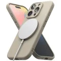 Калъф за iPhone 16 Pro - Ringke Silicone Magnetic MagSafe - Stone