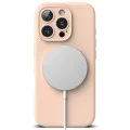 Калъф за iPhone 16 Pro - Ringke Silicone Magnetic MagSafe - Pink Sand
