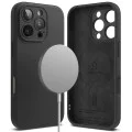 Калъф за iPhone 16 Pro - Ringke Silicone Magnetic MagSafe - черен