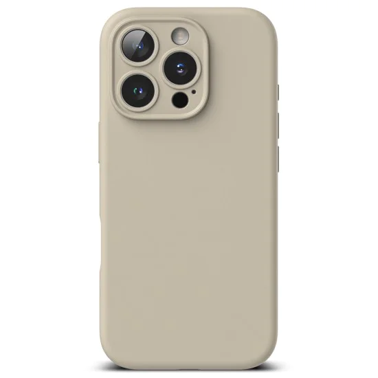 Калъф за iPhone 16 Pro Max - Ringke Silicone Magnetic MagSafe - Stone