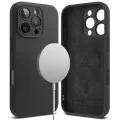 Калъф за iPhone 16 Pro Max - Ringke Silicone Magnetic MagSafe - черен