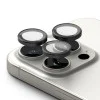 Протектор за камера за iPhone 16 Pro / iPhone 16 Pro Max (комплект 2) - Ringke Camera Lens Lens Frame Glass - Черно