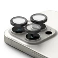 Протектор за камера за iPhone 16 Pro / iPhone 16 Pro Max (комплект 2) - Ringke Camera Lens Lens Frame Glass - Черно