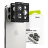 Протектор за камера за iPhone 16 Pro / iPhone 16 Pro Max (комплект 2) - Ringke Camera Lens Lens Frame Glass - Черно