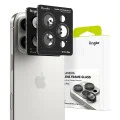 Протектор за камера за iPhone 16 Pro / iPhone 16 Pro Max (комплект 2) - Ringke Camera Lens Lens Frame Glass - Черно
