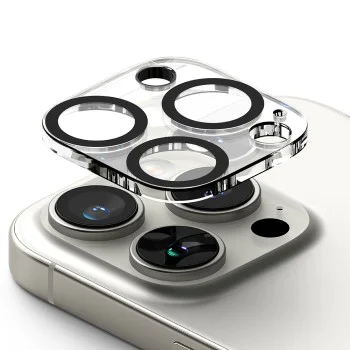 Протектор за камера за iPhone 16 Pro / iPhone 16 Pro Max (комплект 2) - Ringke Camera Protector Glass - Прозрачен