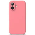 Калъф за iPhone 16 Plus - Ringke Silicone Magnetic MagSafe - Розов