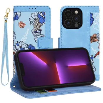 Калъф за iPhone 13 Pro - FlipCraft - Vibrant Blue