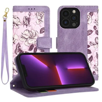 Калъф за iPhone 13 Pro - FlipCraft - Mysterious Purple