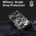 Калъф за iPhone 14 Plus - Ringke Fusion X Design - Camo Black