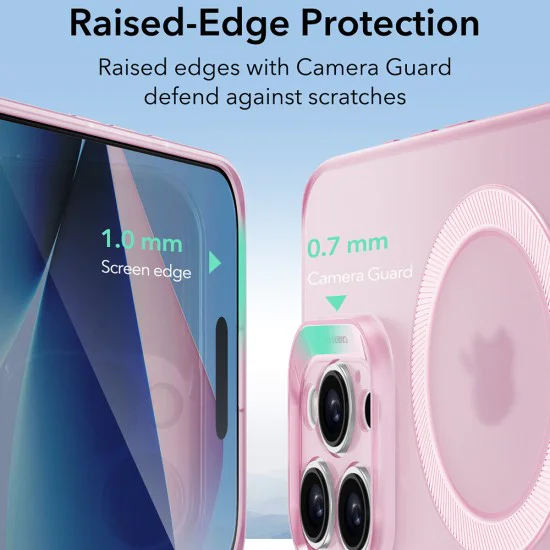 Калъф за iPhone 16 Pro - ESR Zero HaloLock - Frosted Pink